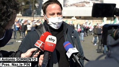 Antonio Sorrento, Skytg24, PIN, LA Presse, Roma