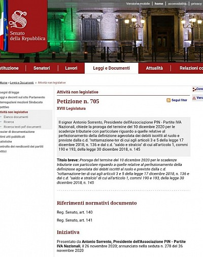 Senato, VI Commissione, Parlamento, Governo, Petizioni, Camera dei Deputati