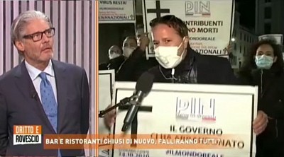 Rete4, Del Debbio, Dritto e Rovescio, Mediante, Antonio Sorrento, Pin, Partite Iva Nazionali