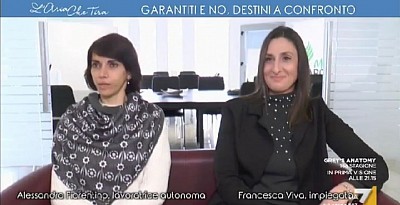Alessandra Fiorentino, Barocco spa, Pin, Partiteivanazionali, LA7, L'ARIA CHE TIRA