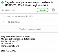 Monistro Gualtieri, Governo, Conte, RT, lotteria degli scontrini, fisco