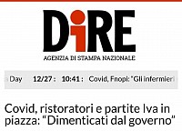 Dire.it, Antonio Sorrento, Roma, Commercianti, Artigiano, Indennizzi, Ristori, Partite Iva