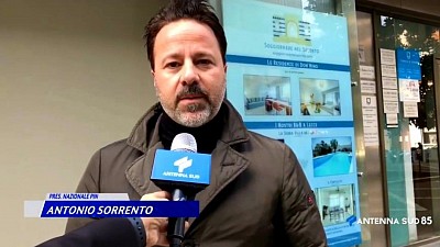 Antonio Sorrento, Pin, Antennasud, canale85