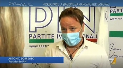 La7, Antonio Sorrento, Presidente PIN