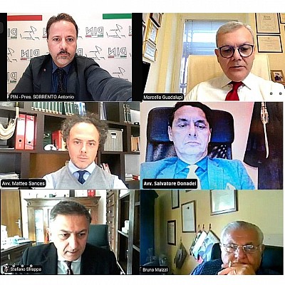 Antonio Sorrento, Marcello Guadalupi, Matteo Sances, Salvatore Donadei, Stefano Sfrappa, Bruno Maizzi